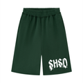 "5150" Raw Edge Fleece Shorts