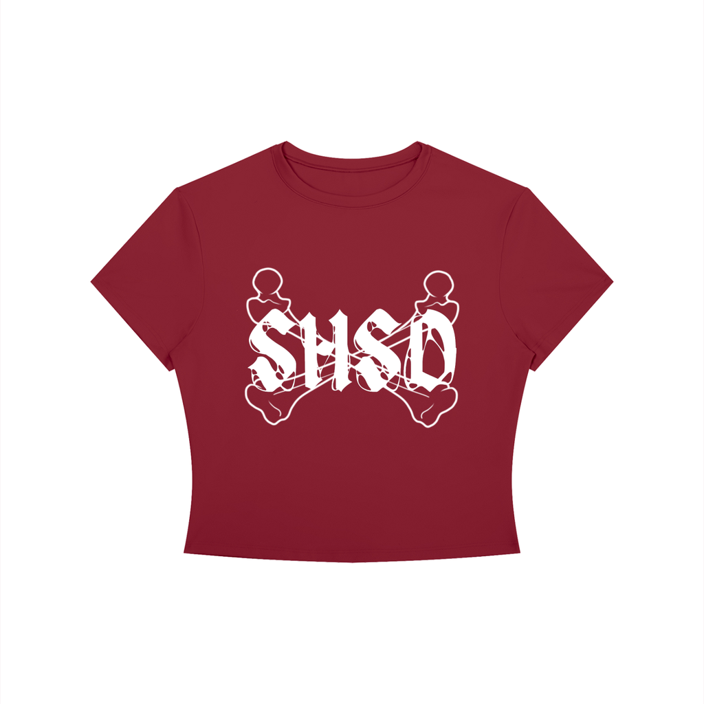 "Dead Friends" Crewneck Crop T-Shirt