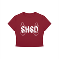 "Dead Friends" Crewneck Crop T-Shirt