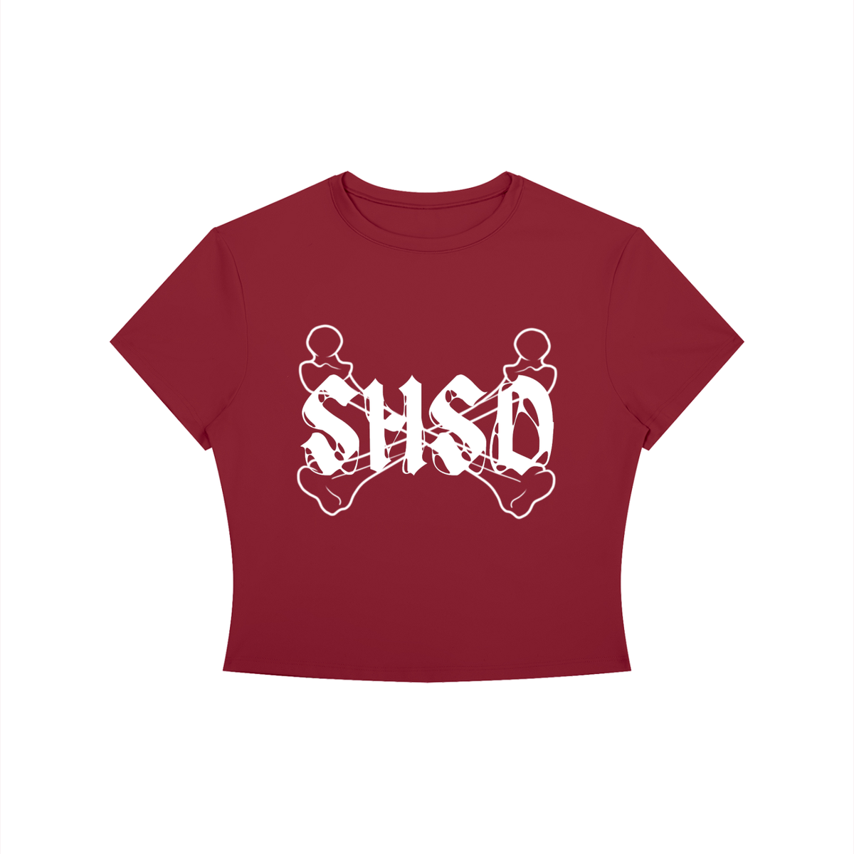 "Dead Friends" Crewneck Crop T-Shirt