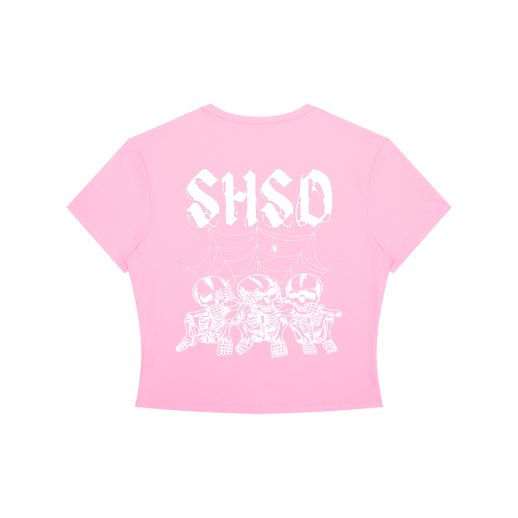 "Dead Friends" Crewneck Crop T-Shirt