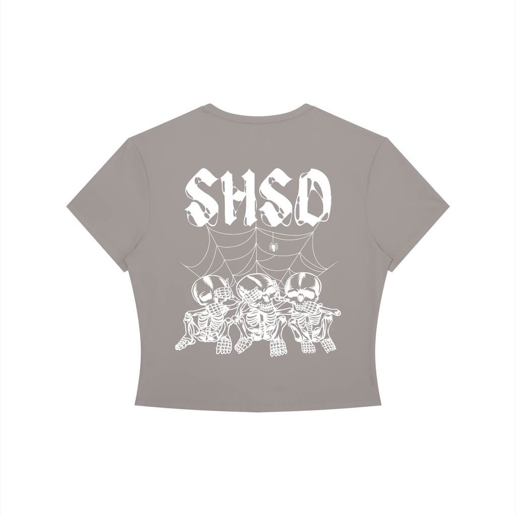 "Dead Friends" Crewneck Crop T-Shirt