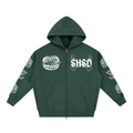 Essential "Dirty Money" Oversized Fleece Boxy Hoodie