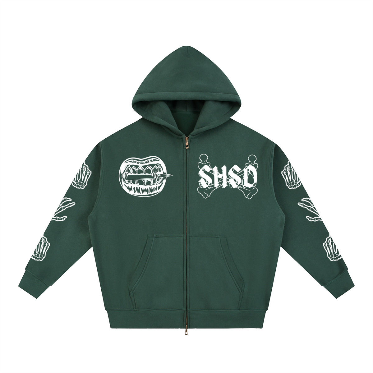 Essential Oversized Fleece Boxy Hoodie