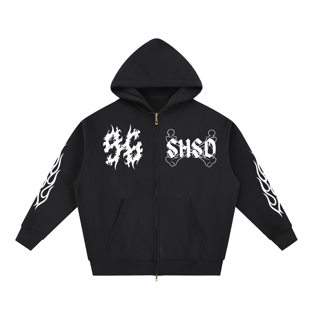 Essential Oversized Fleece Boxy Hoodie