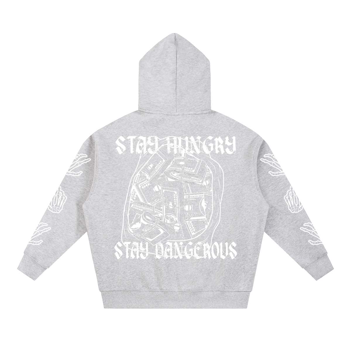 Essential Oversized Fleece Boxy Hoodie