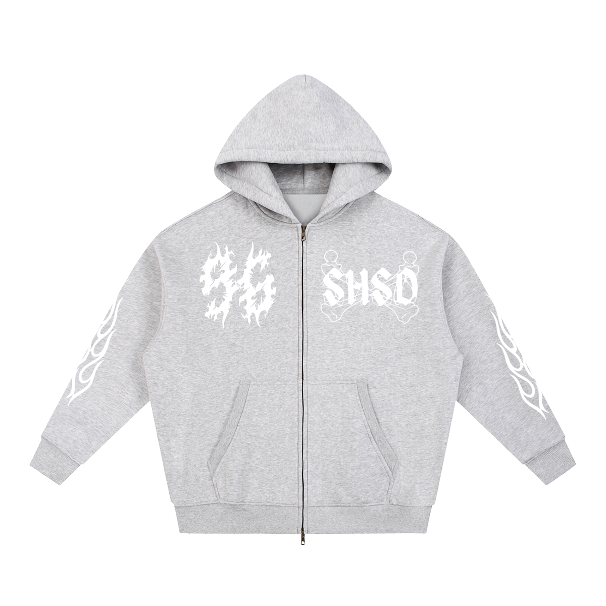 Essential Oversized Fleece Boxy Hoodie