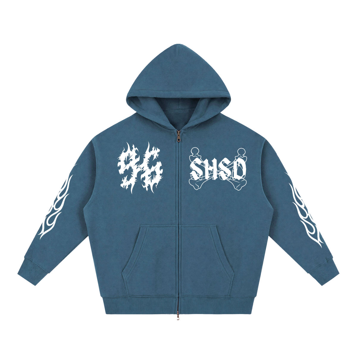 Essential Oversized Fleece Boxy Hoodie