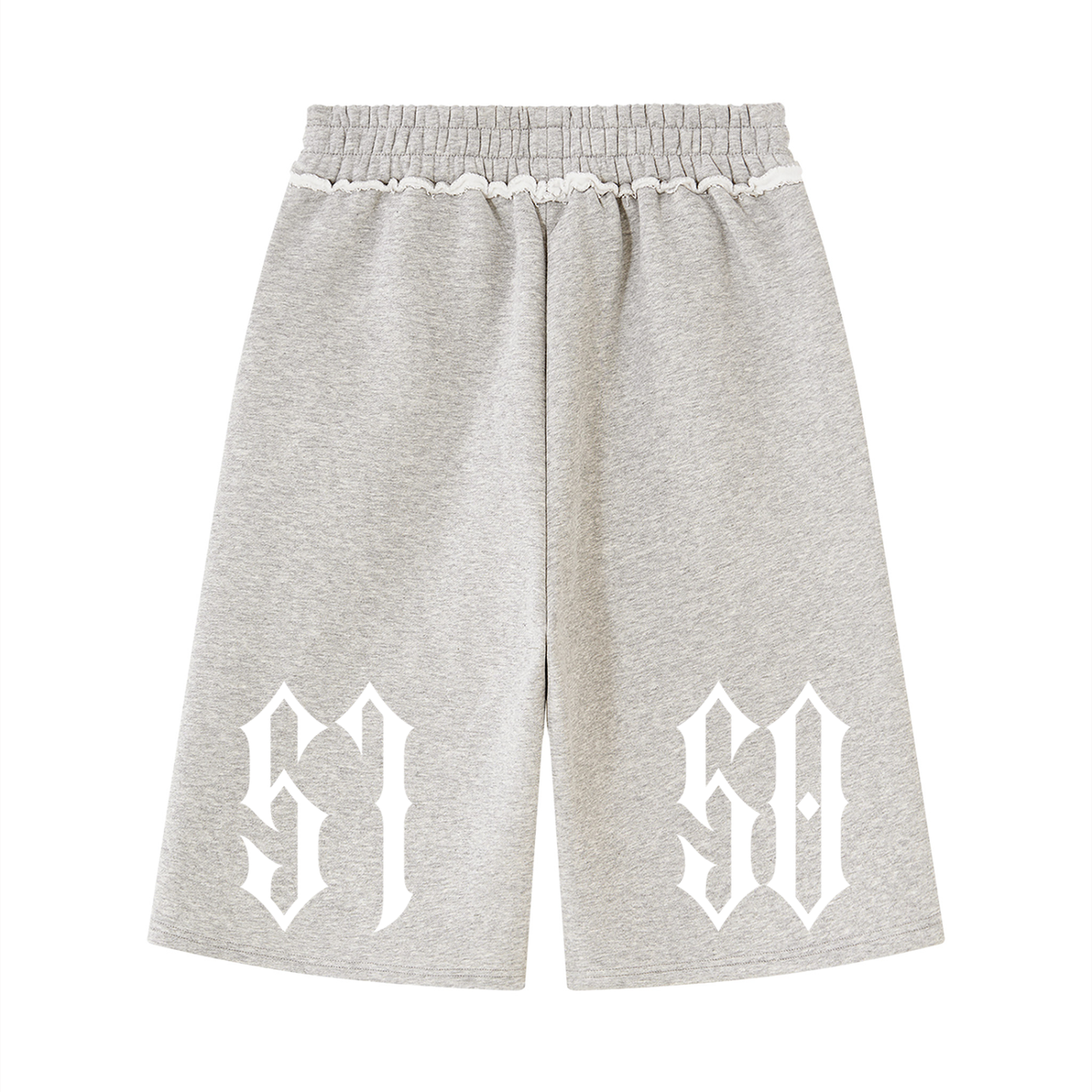 "5150" Raw Edge Fleece Shorts