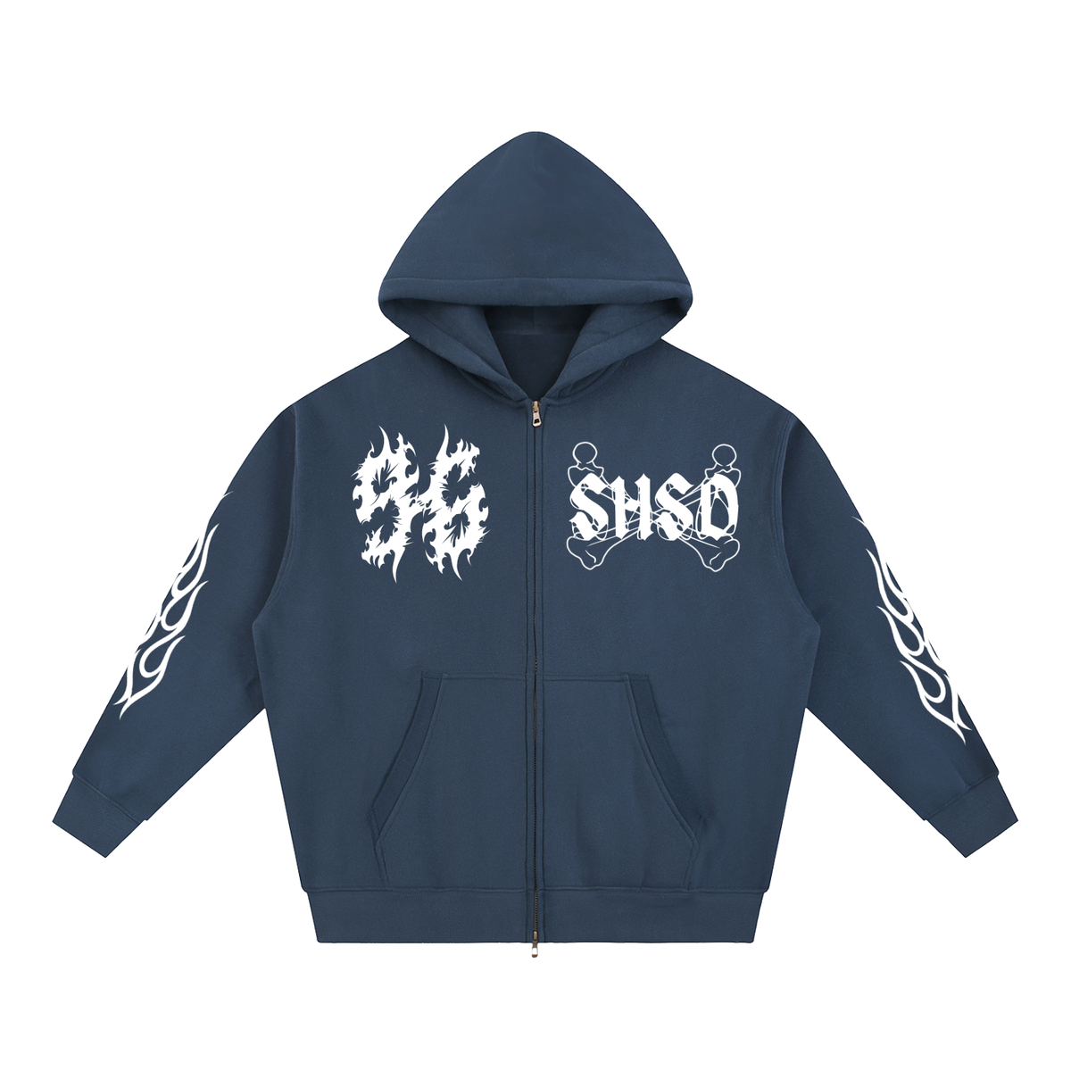 Essential Oversized Fleece Boxy Hoodie