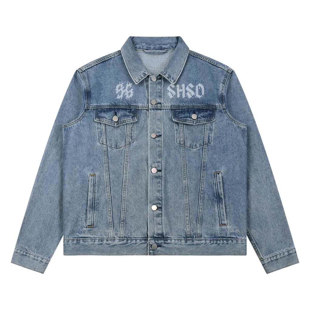 "96" Vintage Wash Denim Jacket