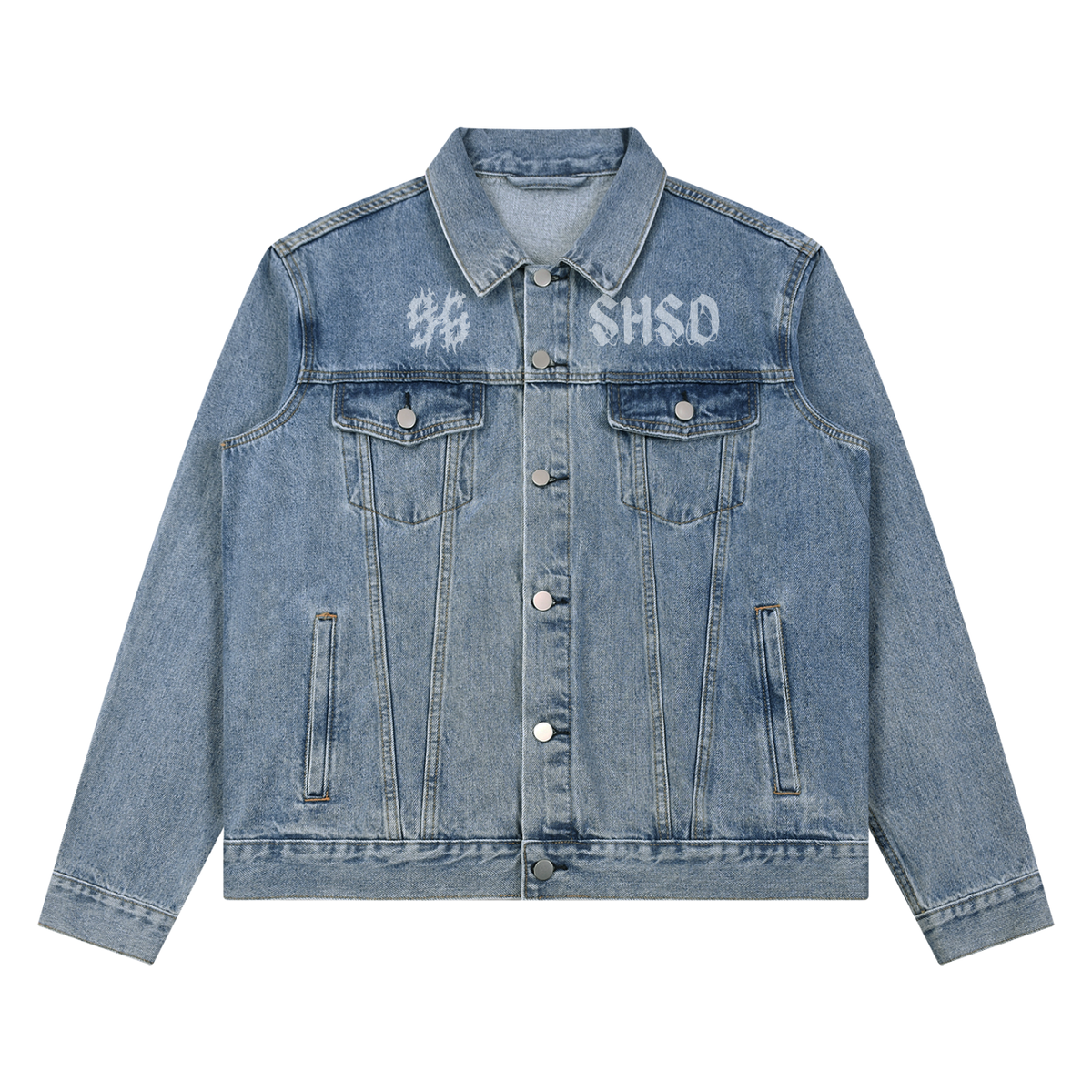 "96" Vintage Wash Denim Jacket