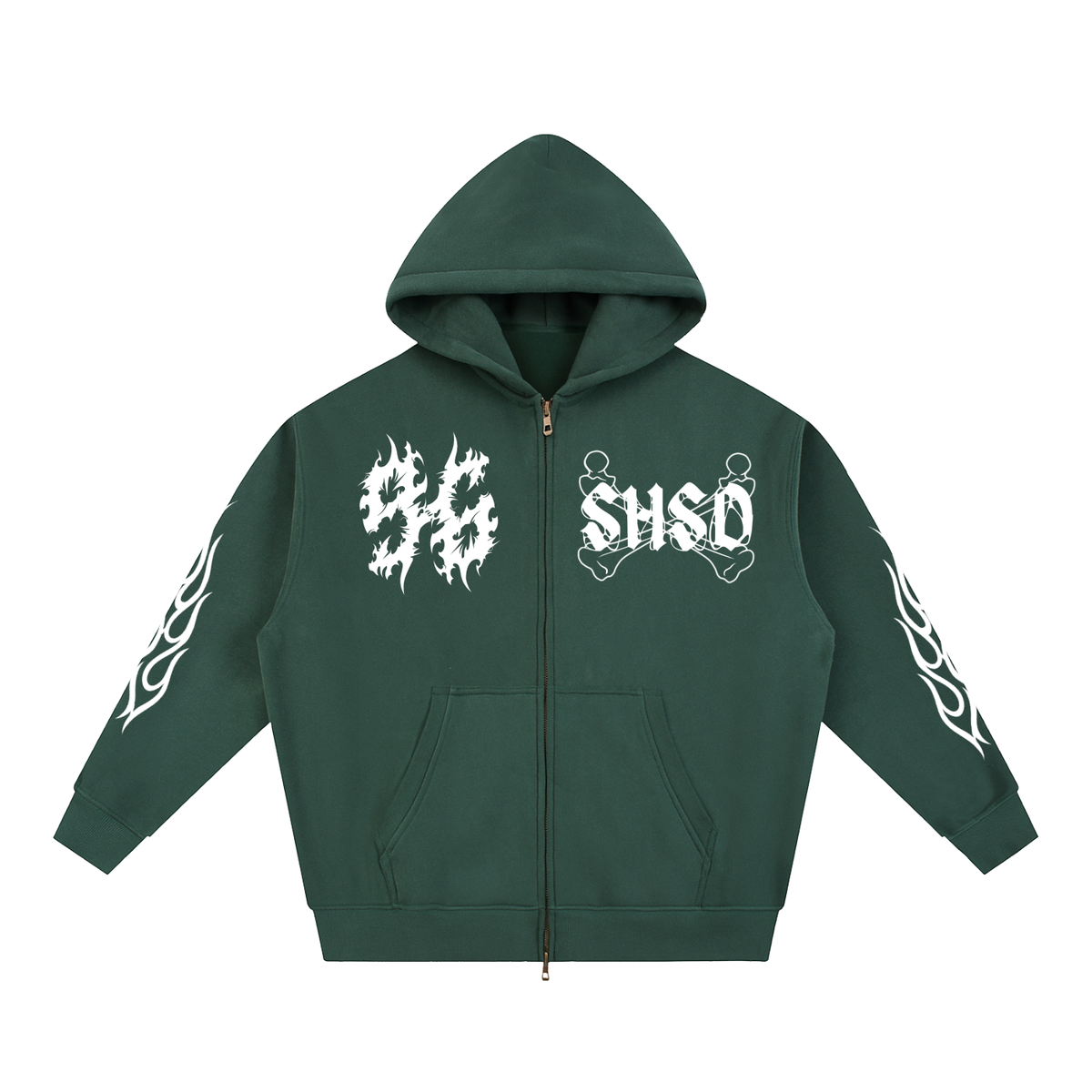 Essential Oversized Fleece Boxy Hoodie