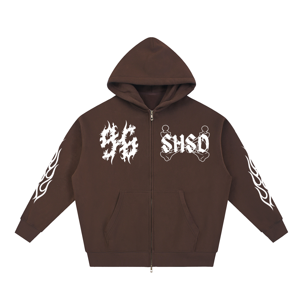 Essential Oversized Fleece Boxy Hoodie