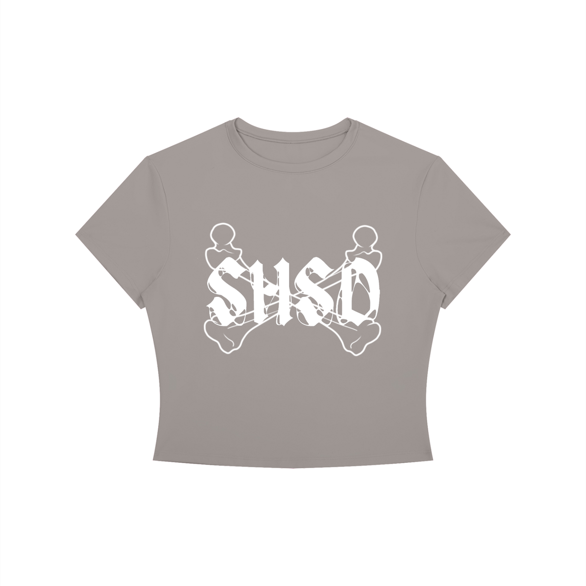 "Dead Friends" Crewneck Crop T-Shirt