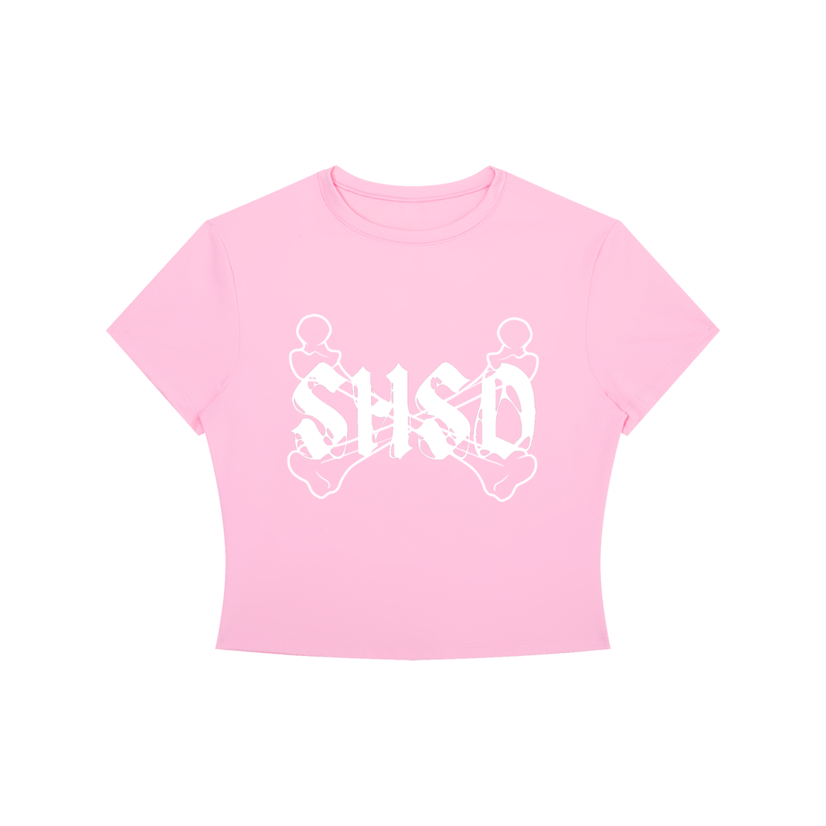 "Dead Friends" Crewneck Crop T-Shirt