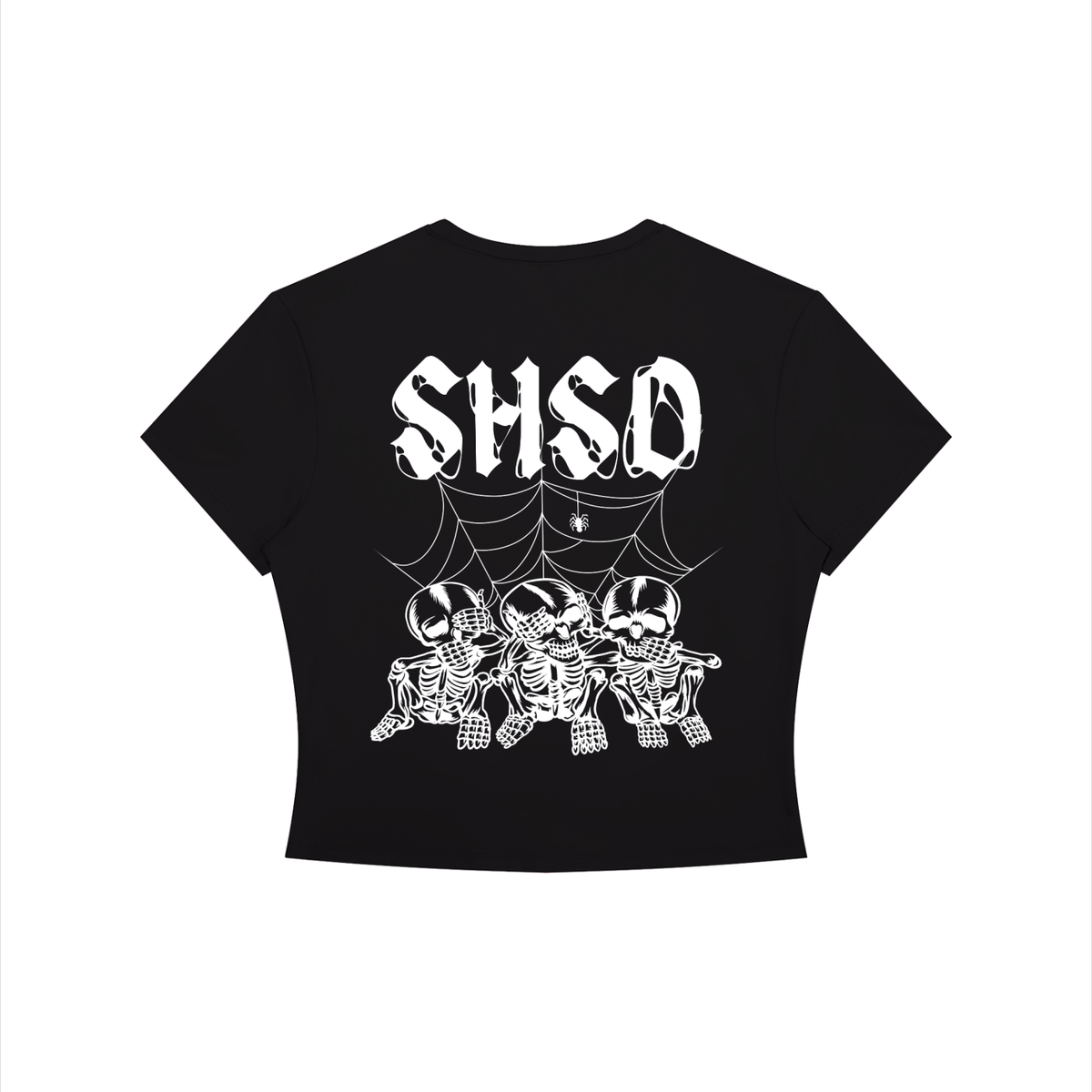 "Dead Friends" Crewneck Crop T-Shirt