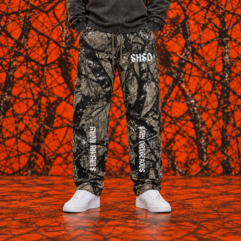 "5150" Tree Camo Barrel Leg Pants