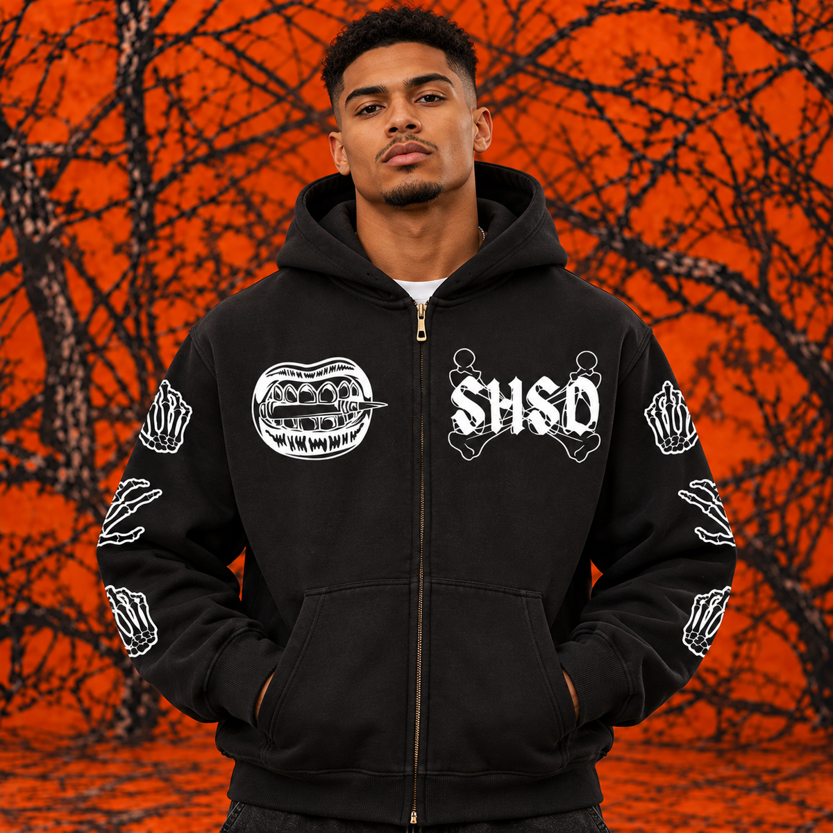 Essential "Dirty Money" Oversized Fleece Boxy Hoodie