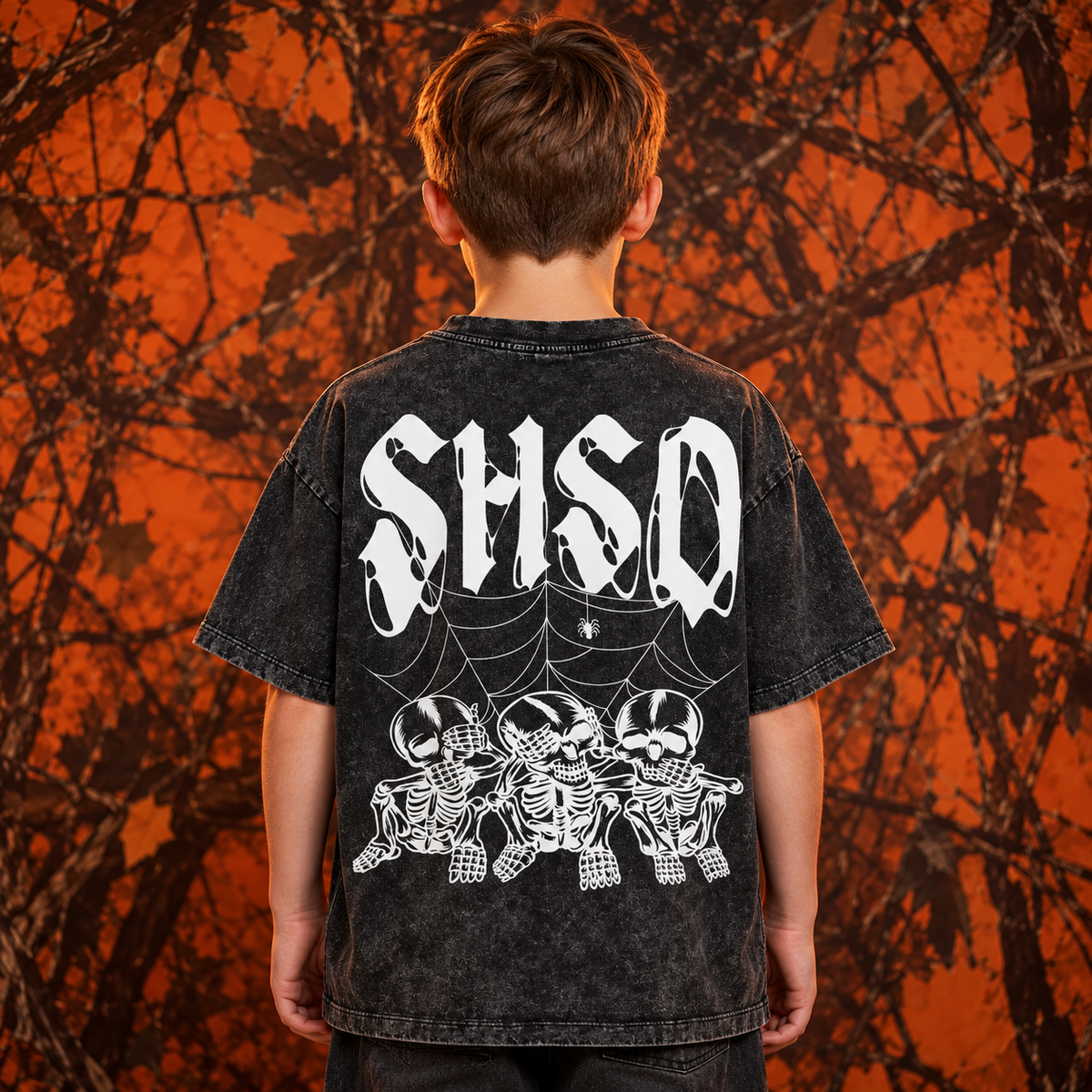 "Dead Friends" Snow Washed Kids'/Youth T-Shirt
