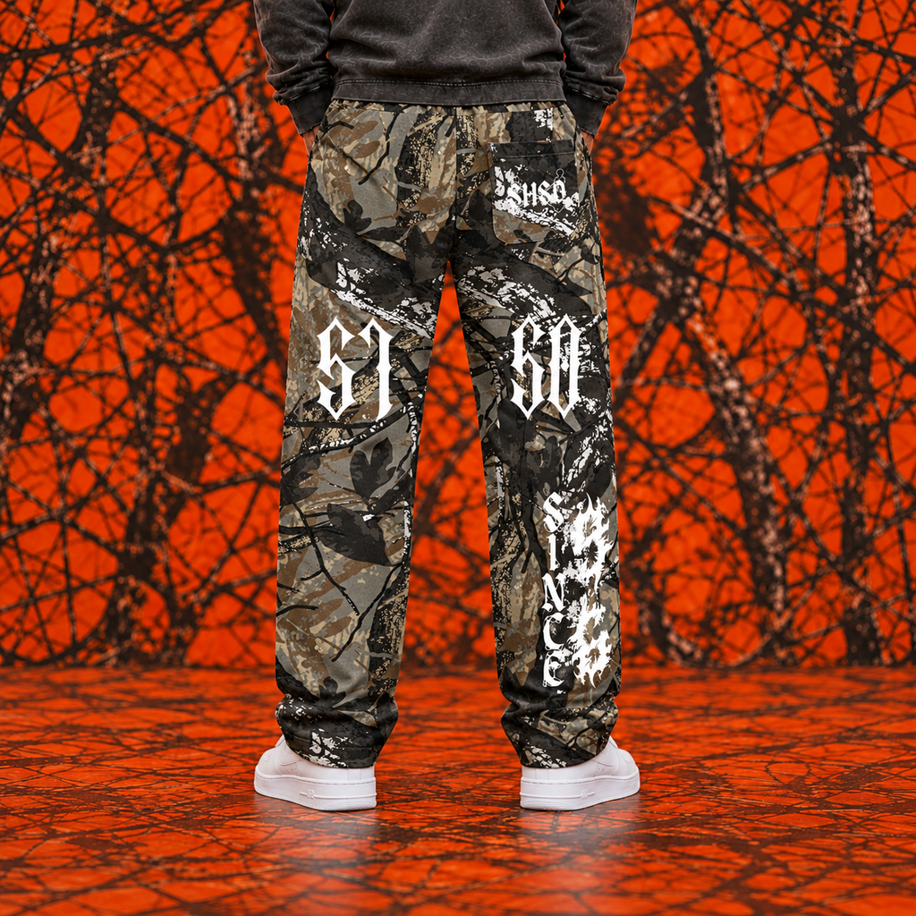 "5150" Tree Camo Barrel Leg Pants