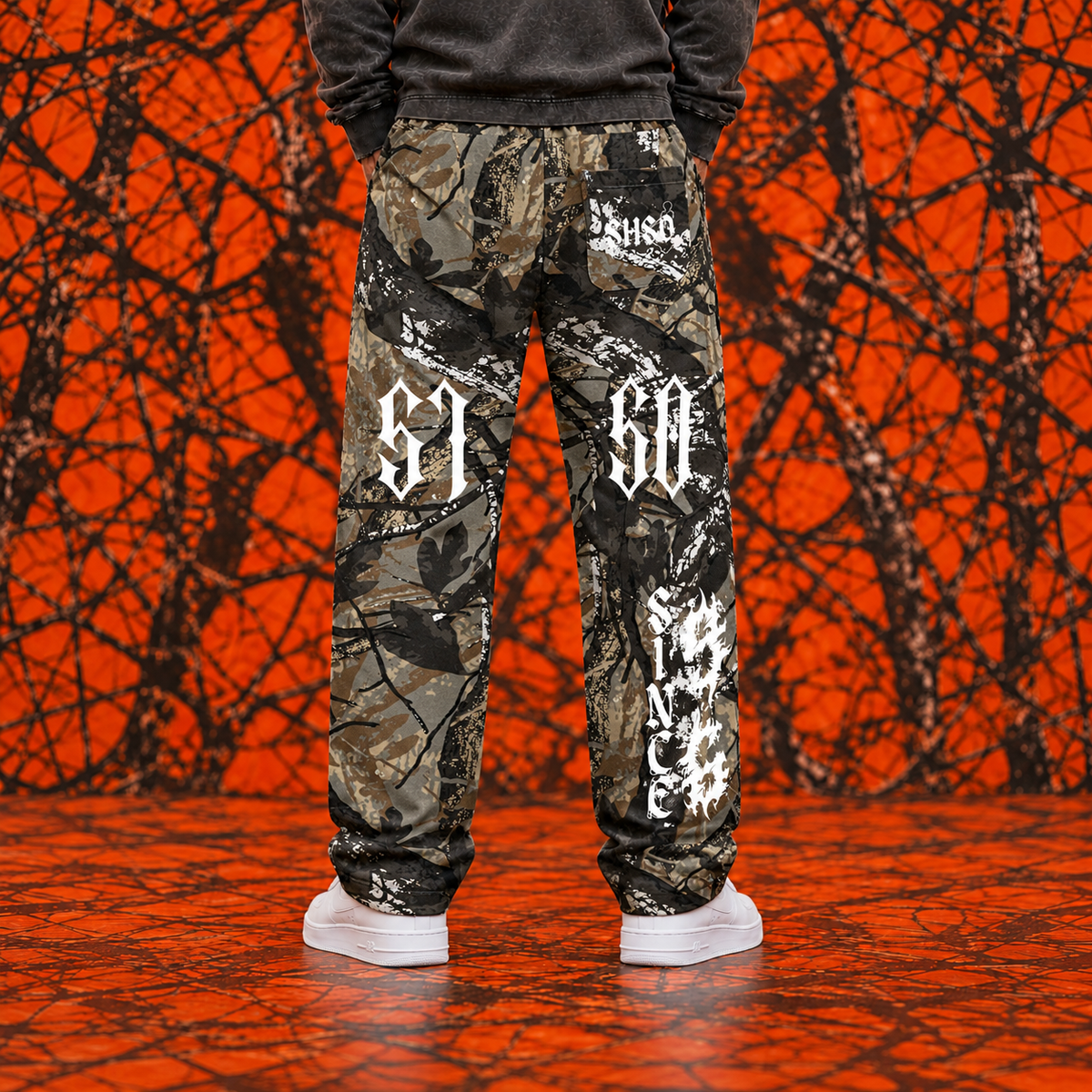 "5150" Tree Camo Barrel Leg Pants