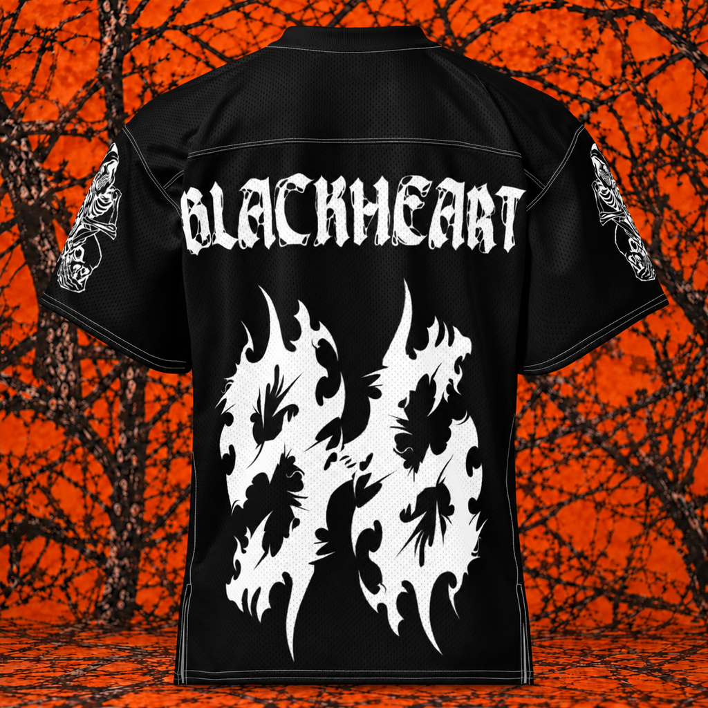 "BLACKHEART" Football Jersey