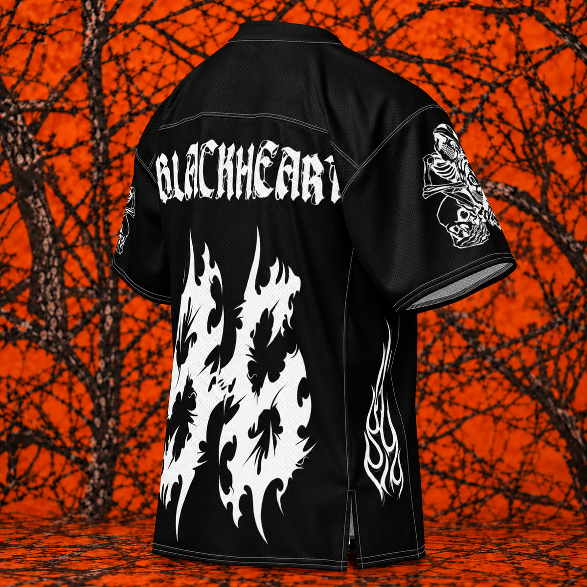 "BLACKHEART" Football Jersey