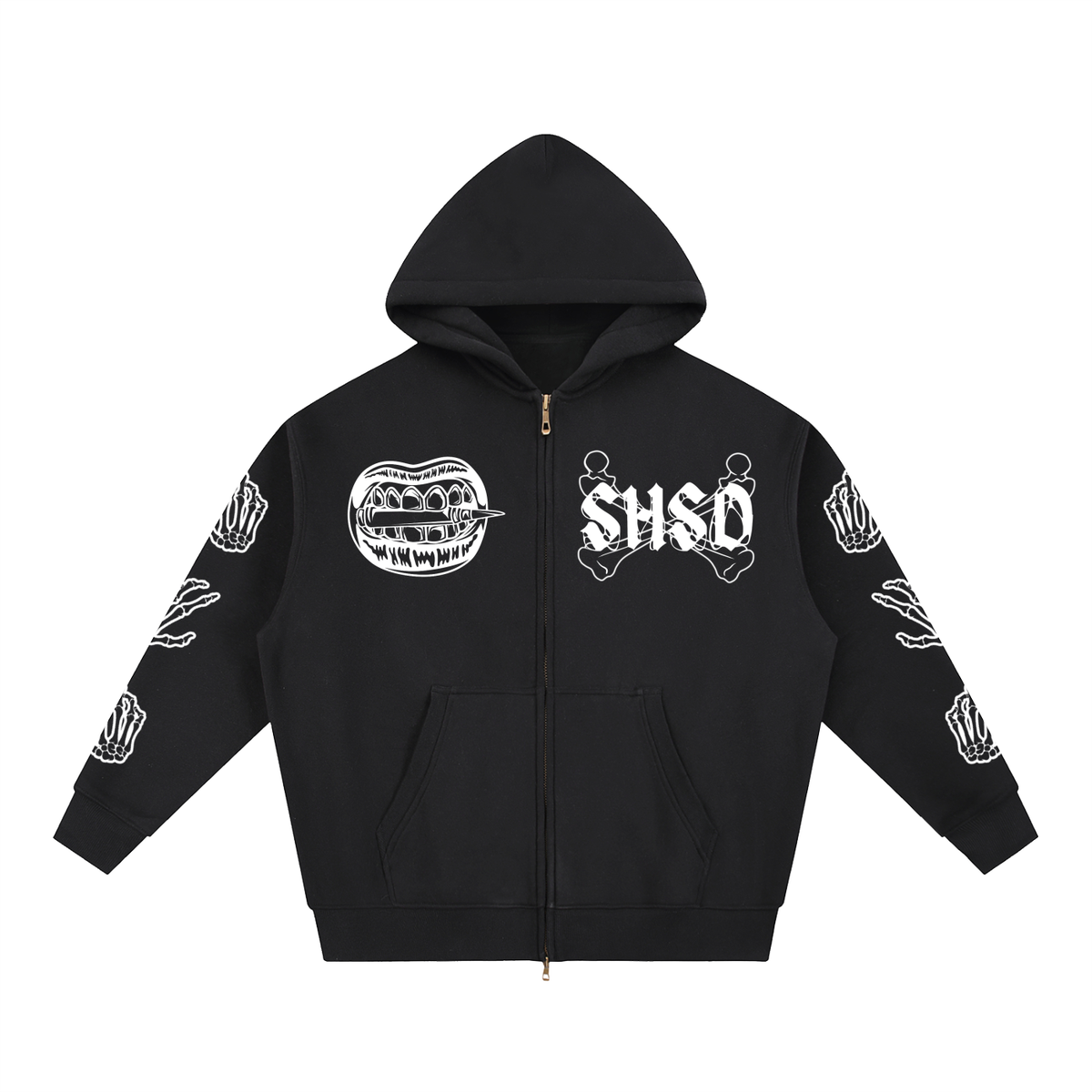 Essential Oversized Fleece Boxy Hoodie