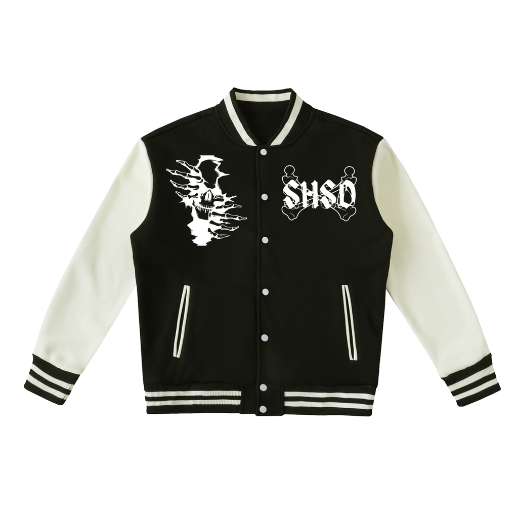 "5150" Two-Tone Fleece Varsity Jacket