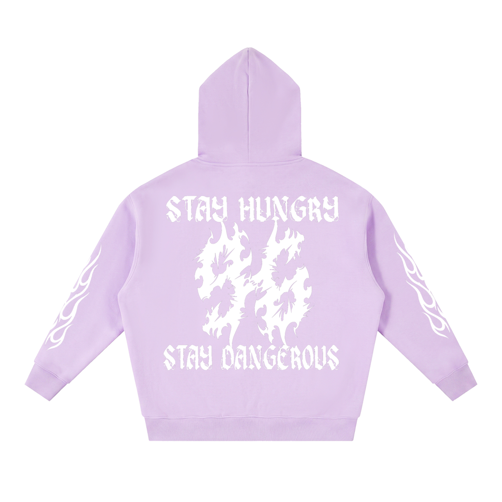 Essential "96" Oversized Fleece Boxy Hoodie