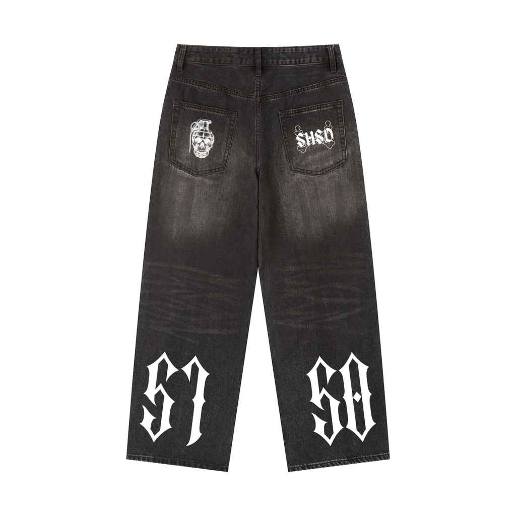 "5150" Vintage Wash Heavyweight Denim Jeans