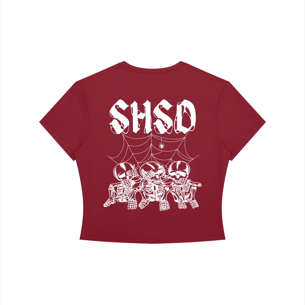 "Dead Friends" Crewneck Crop T-Shirt